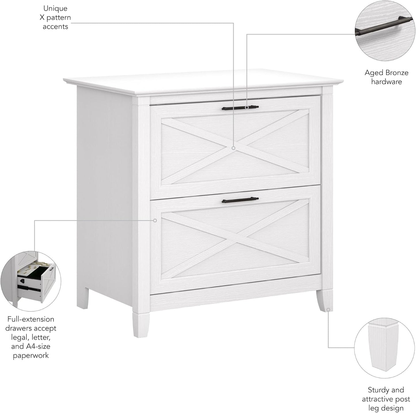 Modern Farmhouse File Cabinet